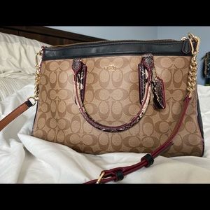 Coach hand bag